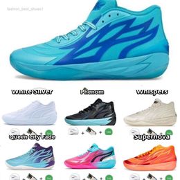 Ball Lamelo Men Scarpe da basket Rick e Morty Rock Ridge Red Regina non da qui Lo ufo Buzz City Black Black Mens Trainer 03 2024