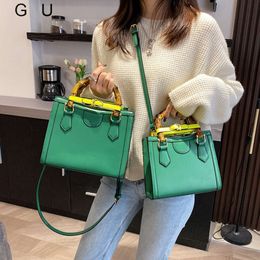 Hot Promotion Designer Shoulder Bag Manufacturers Sell Shock Price Free Mail Womens Bag New Edition Trendy Bamboo Handheld One Shoulder Crossbody Fashion and Style