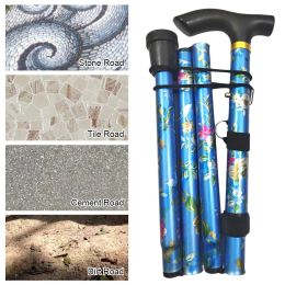 Sticks Collapsible Walking Cane NonSlip Grip Handle Aluminium Alloy Walking Stick Hiking Poles for Men/Women/Elderly/Disabled/Pregnant