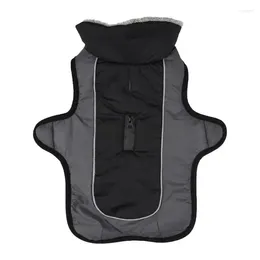 Dog Apparel Warm Jacket Coat For Pets Windproof Reflective Snow Clothes Cold Weather Coats Large Medium