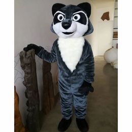 High Quality Raccoon Mascot Costumes high quality Cartoon Character Outfit Suit Carnival Adults Size Halloween Christmas Party Carnival Party