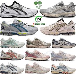 High Quality Designer Running Shoes casual shoes gel kahana8 Men Women Trainers Retro Athletic Obsidian Leather Patchwork Outdoor Sports designer Sneakers 36-45