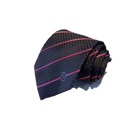 2024 Дизайнерский 100% галстук из шелкового жаккардового плетения ручной работы для мужчин, свадебный повседневный и деловой галстук, модные Гавайские галстуки с коробкой GG