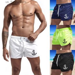 Men's Shorts Trending Pocket Swimwear Man Summer Printed Shorts GYM Short Pants Men Fitness Casual Cool Pants Male Joggering Beach Short Y240320
