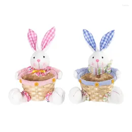 Party Decoration Cartoon Basket Easter Candy Fruit Holder Baskets Desktop Decor Drop