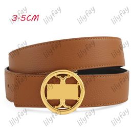 Womens Gold Loop Buckle T Belts Men Leather Belt Designer Belts For Women Luxury Brand Cintura Waistband Girdle Waistbands Width 2258b