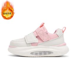 HBP Non-Brand Wholesale hot selling Kids Sneakers Breathable Childrens Shoes Warm childrens air cushion Microfiber running shoes