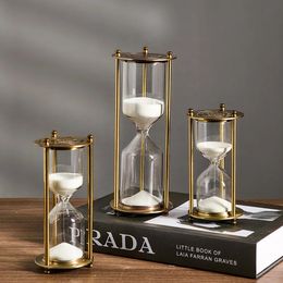 Creative Hourglass Ornament Timer Nordic Decoration Home Room Desk Accessories Decor Sand Clock Art Table Gift 240314