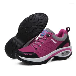 Walking Shoes Women's Pink Sports Fashionable And Trendy Style Comfortable Wear-resistant Leisure Flat Bottomed