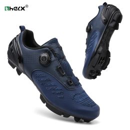 Boots Cycling Sneaker Mtb Men Cleats Road Bicycle Shoes Outdoor Sports Mountain Bike Spd Footwear Women Trail Racing Speed Sneakers