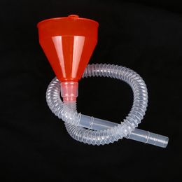 flexible hose funnel, plastic funnel, extended guide pipe funnel