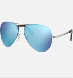 Designer Classic half frame Lightweight Aviator sunglasses UV400 unisex sports glasses 34497311247