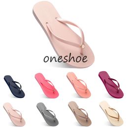 Frauen Hausschuhe Mode Flip Flops Strand Hotel Indoor Slipper Triple Schwarz Rosa Weiß Zitronengrün Grau Marine Damenschuhe Ninety Four