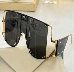 fashion trendy sunglasses 100103 special design large frame protection square goggle top quality light color decorative eyewear7107244