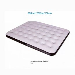 Mat Inflatable Sofa Air Inflatable Travel Mattress with Electric Air Mattress Pump Lightweight Bed Air Mattress for Home Travel