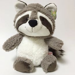 high quality Raccoon plush toy cute hug bear doll girl sleeping pillow super cute big tail animal dolls