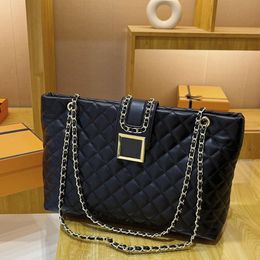 Fashion Designer Evening Bags Classic Handbag Fashion Chain Women's Beach Bag Handbag Women's Diamond Cheque Bag