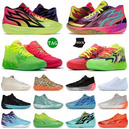 Top Fashion Queen City Fade Lamelo Ball MB 0,1 0,2 Basketballschuhe Rick Morty Adventures Be You Honeycomb Gorange OG Herren Trainer Lamelos Galaxy Sneakers Größe 40-46