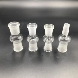 Fine workmanship Bong Smoking Accessories 10mm Drop Down Adapter 14mm Male Female 18mm Ash Catcher Recycler Oil Rigs Dab Glass Water ZZ