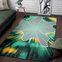 Carpets Hippie Tripper Lover Fashion Area Rug Gift 3D Printed Room Mat Floor Anti-slip Large Carpet Home Decoration Style-1
