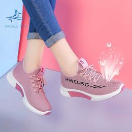 HBP Non-Brand Shoes women new old Beijing cloth shoes breathable flying woven sports fashion ladies casual running