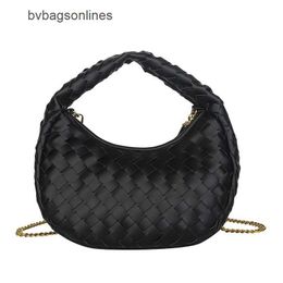 Jodie Bag High end and niche design bags for women fashionable versatile single shoulder underarm crossbody crescent woven chain DMX9