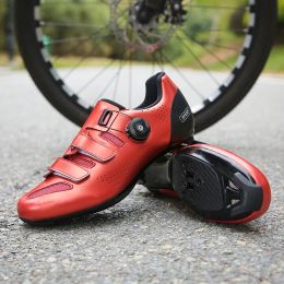 Footwear Professional MTB Cycling Shoes Cleats Men Outdoor Breathable Selflocking Mountain SPD Bike Shoes Women Bicycle Racing Sneakers