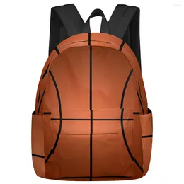 Backpack Sports Basketball Court Women Man Backpacks Waterproof School For Student Boys Girls Laptop Bags Mochilas