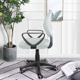 Chair Covers Computer Office Cover & Stretchable Universal Stretch Rotating Slipcover