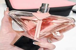 Car Air Freshener Perfumes for Women Men Indoor Outdoor Fragrance Triangular Bottle Pink with Sealed Box 90ml6906159