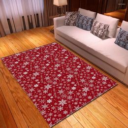 Carpets Merry Christmas Party 3D For Living Room Bedroom Area Rugs Coffee Table Mat Home Decorate Floor Rug DT08