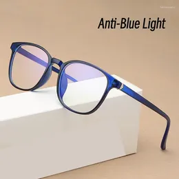 Sunglasses Oversized Anti-fatigue Plain Eyewear Unisex Finished Optical Spectacles Vision Care Eyeglasses Blue Llight Blocking Glasses