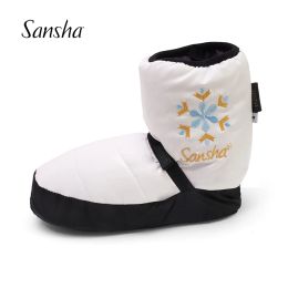 shoes Sansha New Adult Kid WaterProof Ballet Warm Up Boot Indoor Outdoor For Studio Dancers WOON