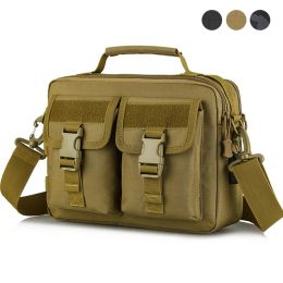 Bags Tactical Messenger Bag Military Sling Shoulder Bag Crossbody Bag Men's Outdoor Travel Messenger Bag with USB Charger Hiking Bag