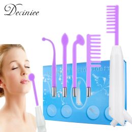 Devices Violet High Frequency Facial Machine For Hair Face Electrotherapy Wand Argon Treatment Acne Skin Hair Care Tool Beauty Apparatus