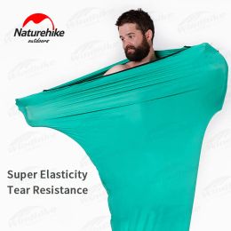 Gear Naturehike Outdoor Travel Camping Sleeping Bag Liner Portable Ultralight High Elasticity Travel Sheet Camping Travel Hotel Use