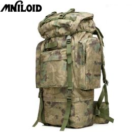 Bags 800D Big Capacity Military Tactical Backpack Hiking Mountaineering Camping Bags Waterproof Outdoor Sport Bag Travel Backpacks