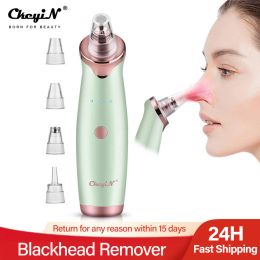 Removers Blackhead Remover Diamond Dermabrasion Nose Vacuum Pore Cleanser Acne Pimple Suction Extractor USB Rechargeable Skin Care Tool