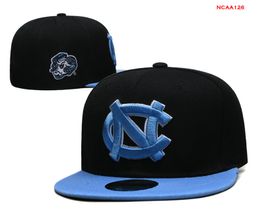 2024 All Team Fan's USA College Baseball Adjustable Alabama North Carolina Tar Heels Hat On Field Mix Order Size Closed Flat Bill Base Ball Snapback Caps Bone Chapeau