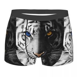 Underpants Yin Yang Taichi Tiger Mens Underwear Boxer Briefs Shorts Panties Printed Soft Underpants for Homme S-XXL 24319