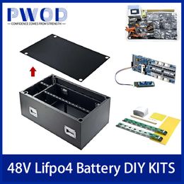 GoKWh 48V Lifepo4 Battery DIY Kits With BMS For 200Ah 230Ah 10kwh 280Ah 320Ah 15Kwh Home Storage Cell Box Without Battery No Tax