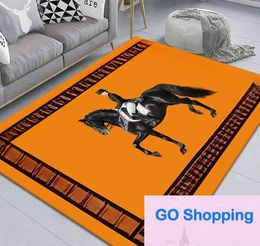 Quality Floor Mat for Home Living Room Easy-Care Non-Slip Mat Simple Style Floor Mat