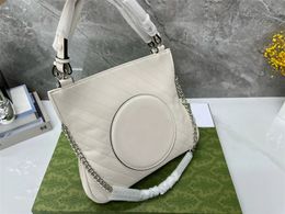 10A Mirror Quality Designer Fashion 2023 Women Blondie Tote Round Interlocking G Handbag shopping bag 24cm