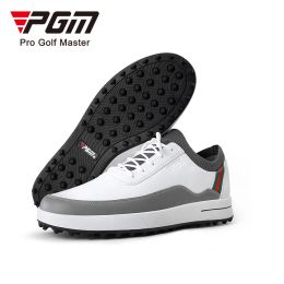 Shoes Pgm Xz184 Golf Shoes Men's Summer Waterproof Sneakers Rotating Laces Spike Less Sports Shoes Outdoor Golf Trainers for Men