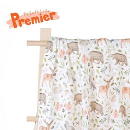 Kangobaby #My Soft Life# High Density Muslin Premier Quality Digital Print Baby Swaddle Blanket 240313