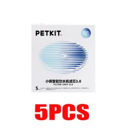 Control Petkit Activated Carbon Philtre 5pcs For LED Automatic Water Dispenser Drinking Fountain Cat Dog Kitten Pet Bowl Philtre