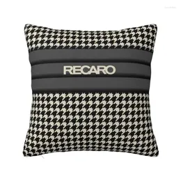 Pillow Recaros Logo Case Living Room Decoration Modern Chair Square Pillowcase