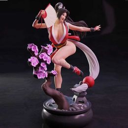 Anime Manga LindenKing A462 Mai Shiranui 1/8 Scale1/6 3D Resin Garage Kits Model GK unpainted white film collections for modelers 240319