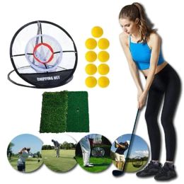 Aids Golf Pop UP Indoor/Outdoor Chipping Net Golf Practice Nets for Backyard,Outdoor Golf Accessories for Swing Practice