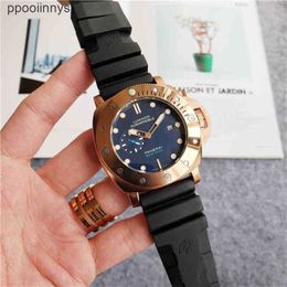 Paneraiss Herren-Armbanduhren, automatische Schweizer Uhr, modisches Lederarmband, Kalender, Gentleman-Designer, wasserdichte Armbanduhren, Edelstahl, A WN-0P8D